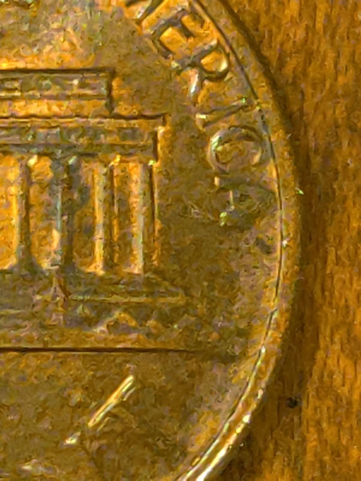 1985-D-Penny-What's-Going-On-With-The-Initials-On-The-Reverse